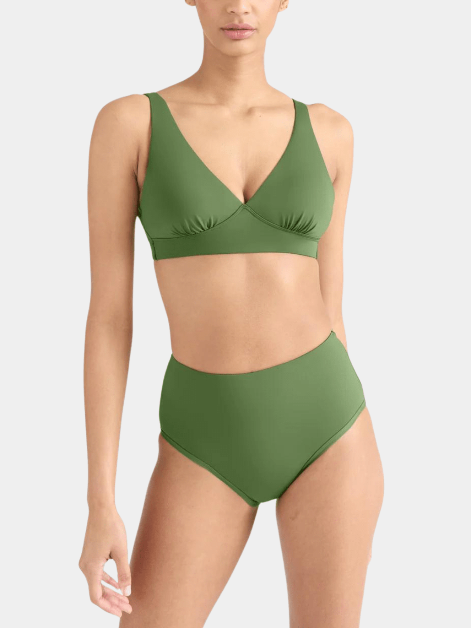 Traje de baño de escultura manstrual