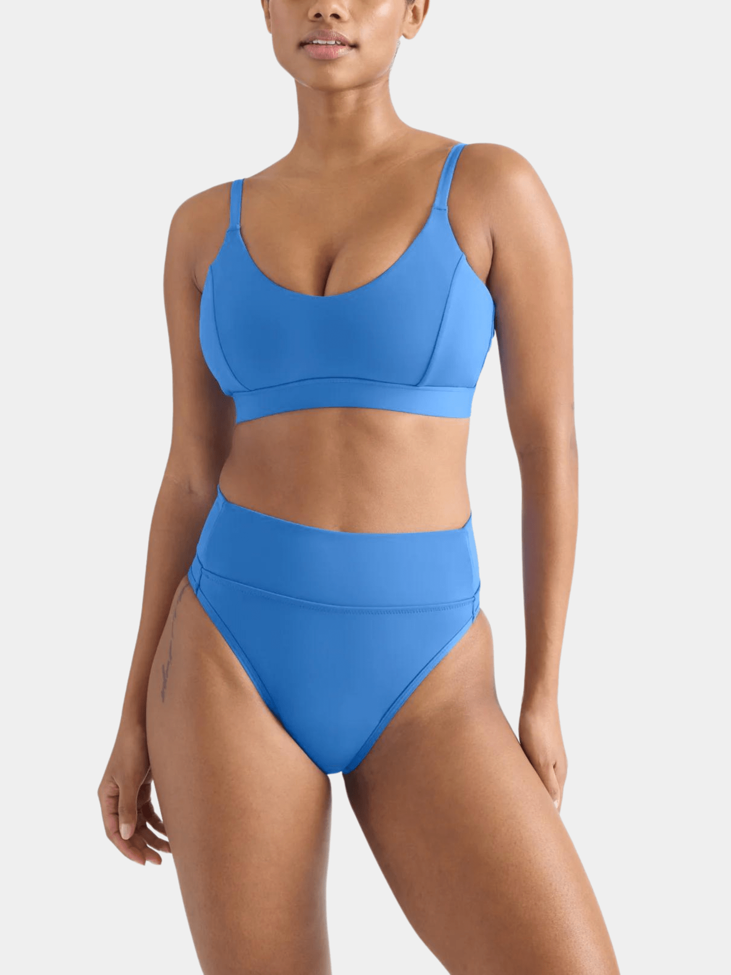 Traje de baño de escultura manstrual