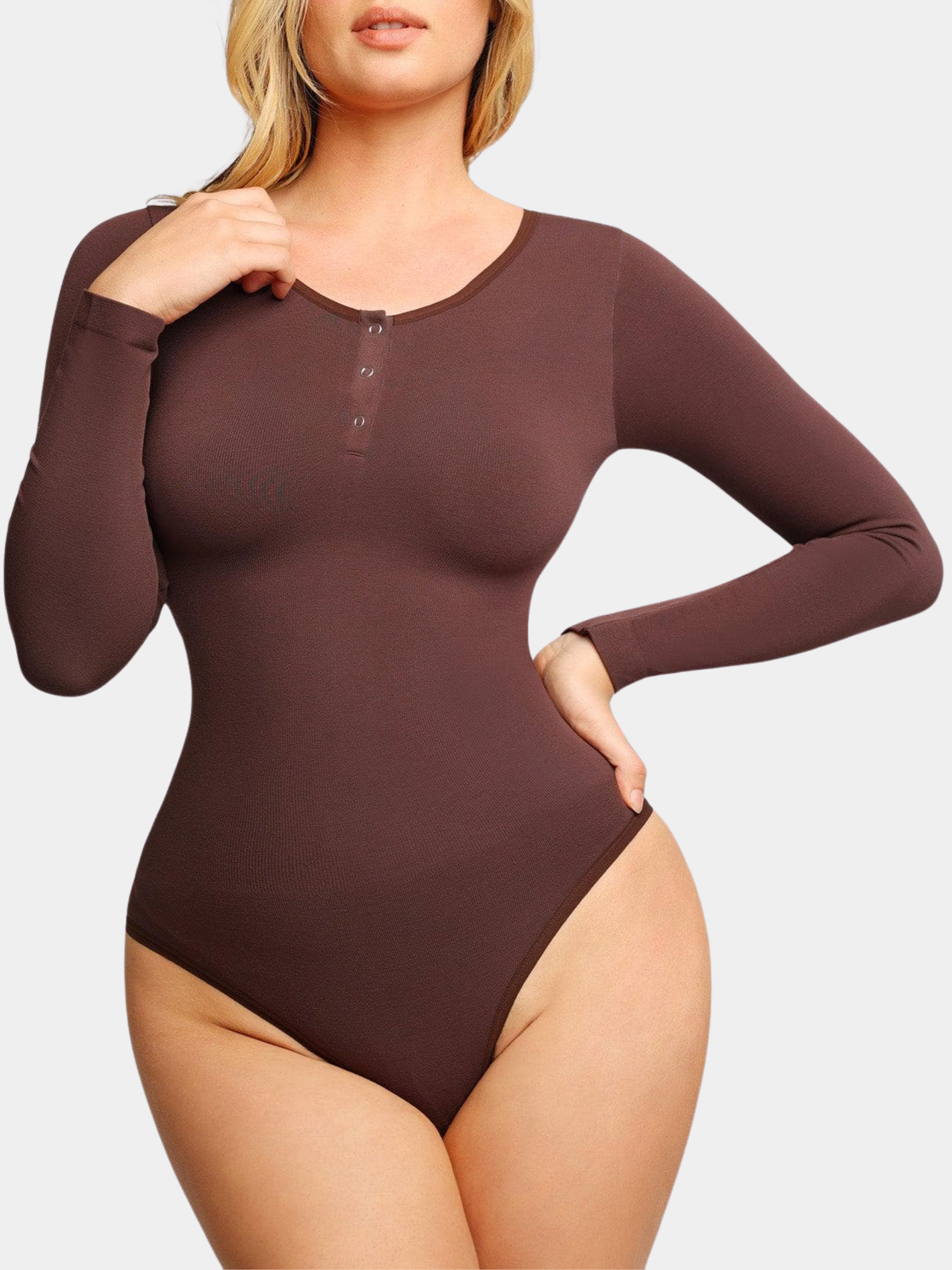 Long sleeve shaping body